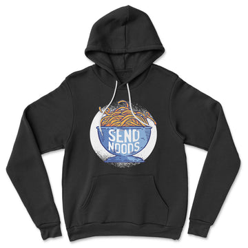 Send Noods Hoodie in Black color